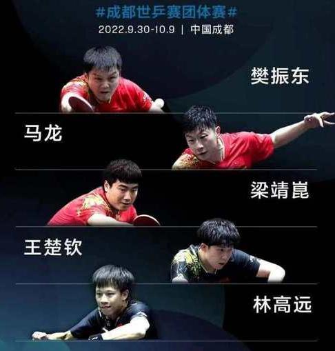 四十三届世乒赛男团决赛名单公布 (图2)