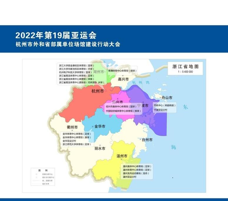 杭州亚运会场馆分布在哪些区 (图2)