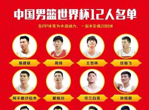 中国男篮世界杯名单14进12预测 (图3)