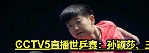 世乒赛男单决赛直播CCTV5 (图3)