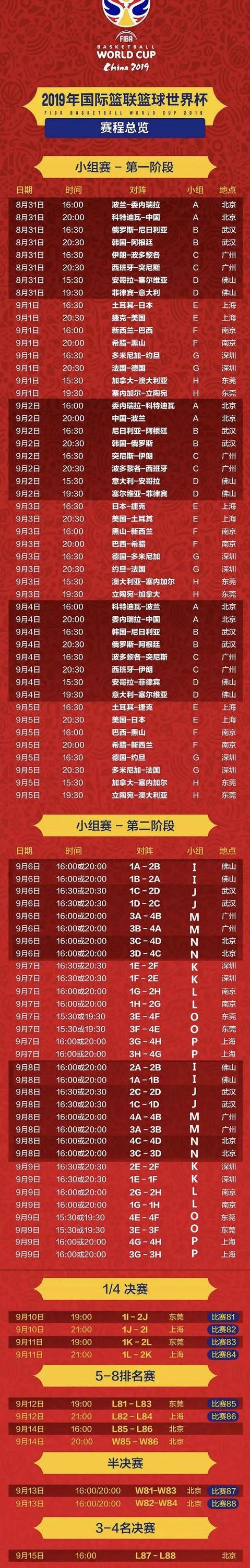 世界杯赛程表2023中国队 (图2)